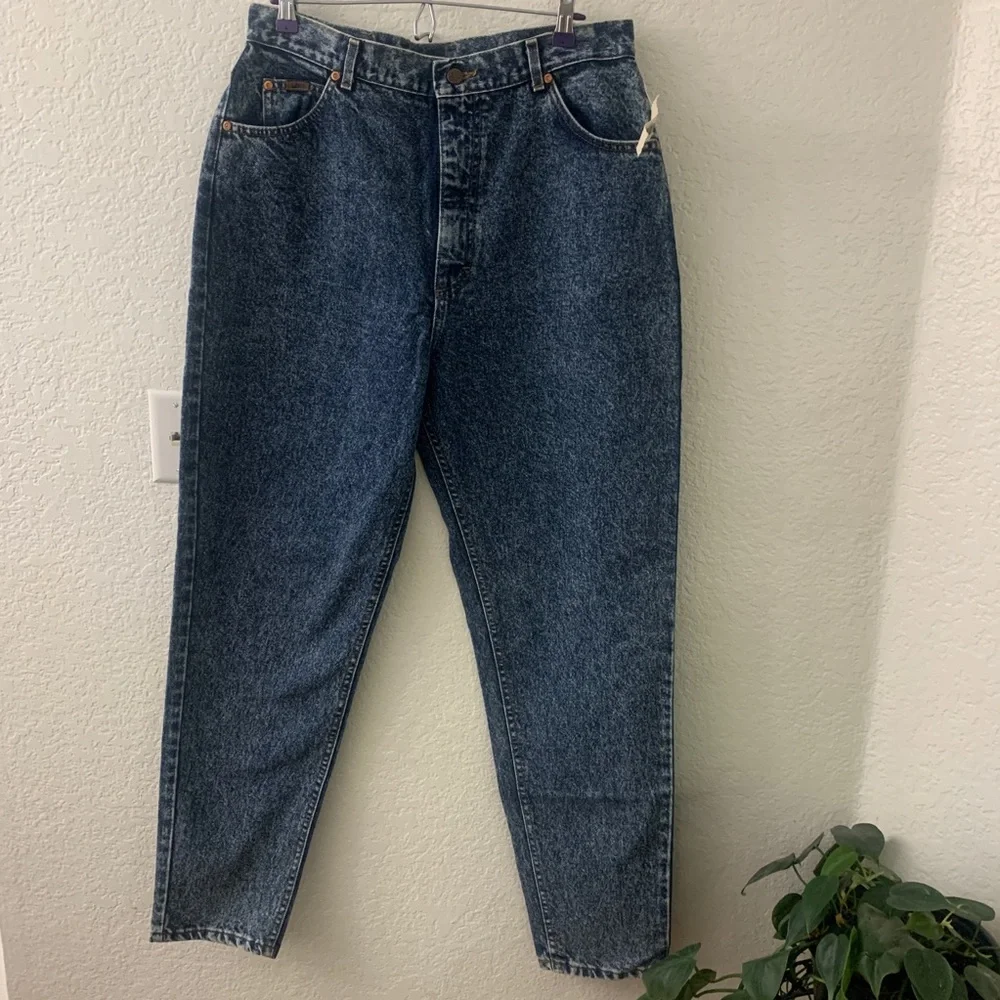 Vintage Lee Relaxed Tapered Ankle Jeans - Picture 2 of 11